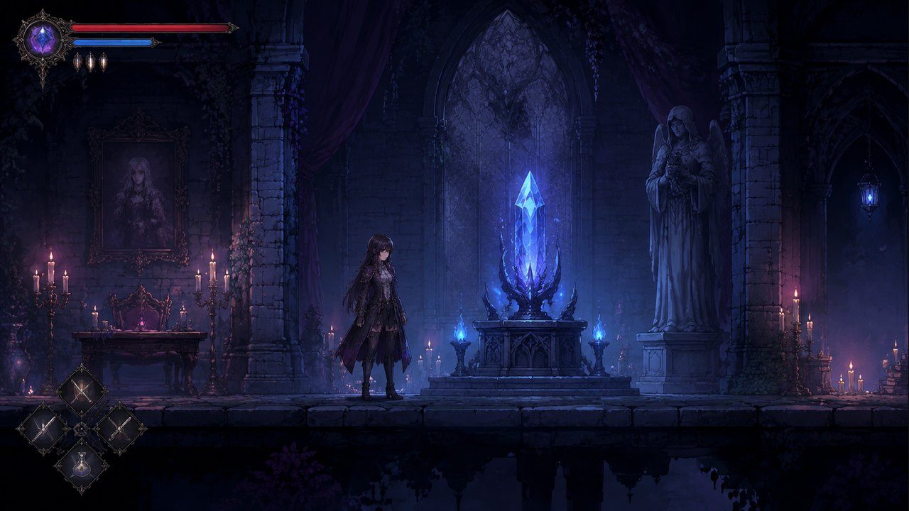 哥特少女勇闯恶魔城2 动作冒险 预览图 2