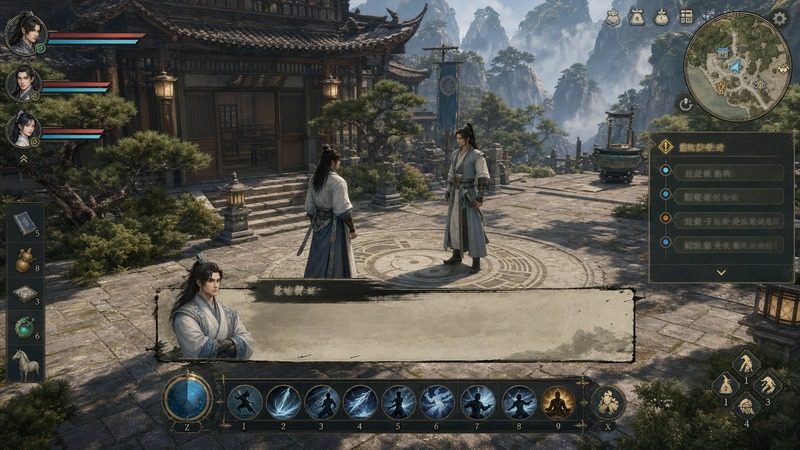 金庸群侠传5爱与死仙狐MOD六周年 实机画面 预览图 7
