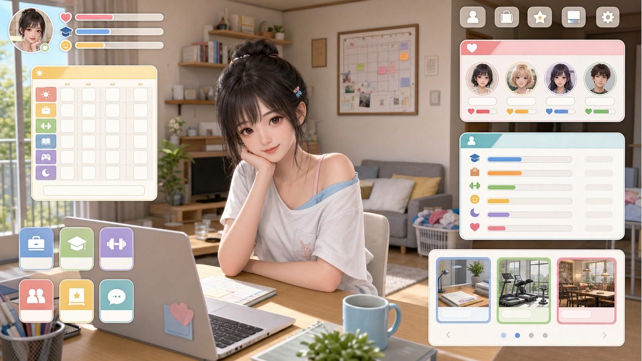 能干的后辈小葵酱 角色路线 玩法截图 5