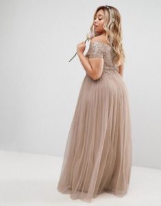 Best Plus Size Blush Bridesmaid Dress