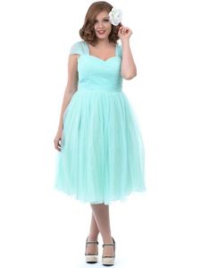 Mint Green Bridesmaid Dresses Plus Size