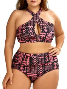 High Waisted Swimwear for Plus Size