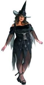 Witch Costume in Plus Size