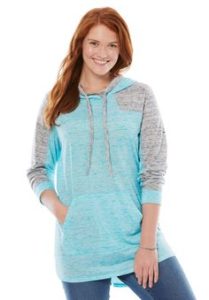 Plus Size Pullover Hoodie for Girls