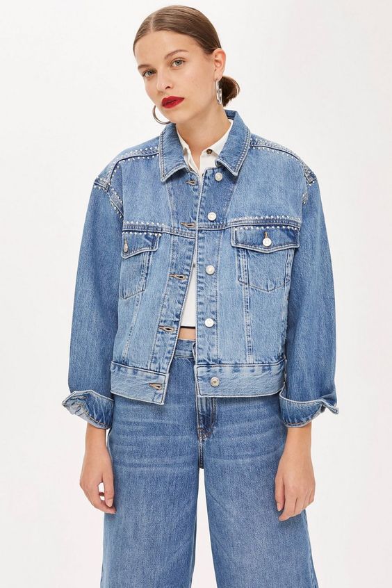 Women’s Oversized Denim Jacket – Attire Plus Size
