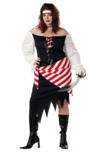 Women's Pirate Costume in Plus Size