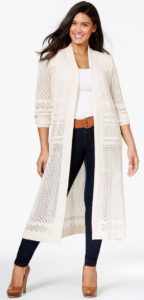 Duster Cardigan in Plus Size