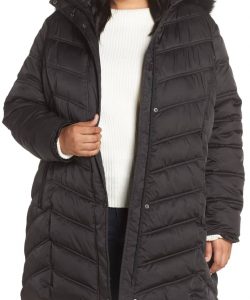 Black Plus Size Winter Coats