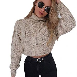 Cropped Sweater In Plus Size