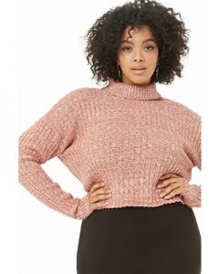 Extra Large Cropped Sweater