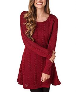 Extra Large Knitted Dress