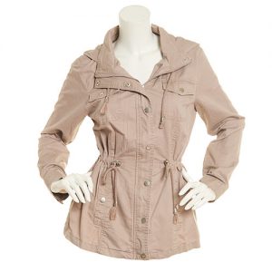 Hooded Jacket For Plus Size