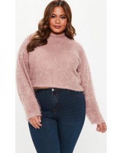 Over Sized Cropped Sweater