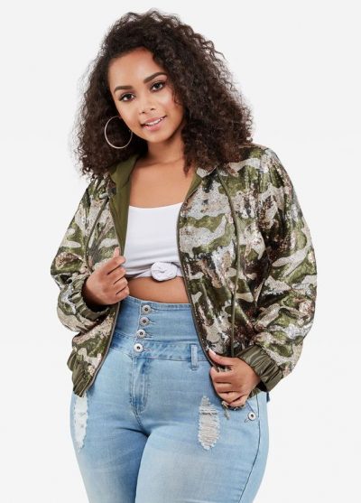 Plus Size Army Fatigue Jackets for Women – Attire Plus Size