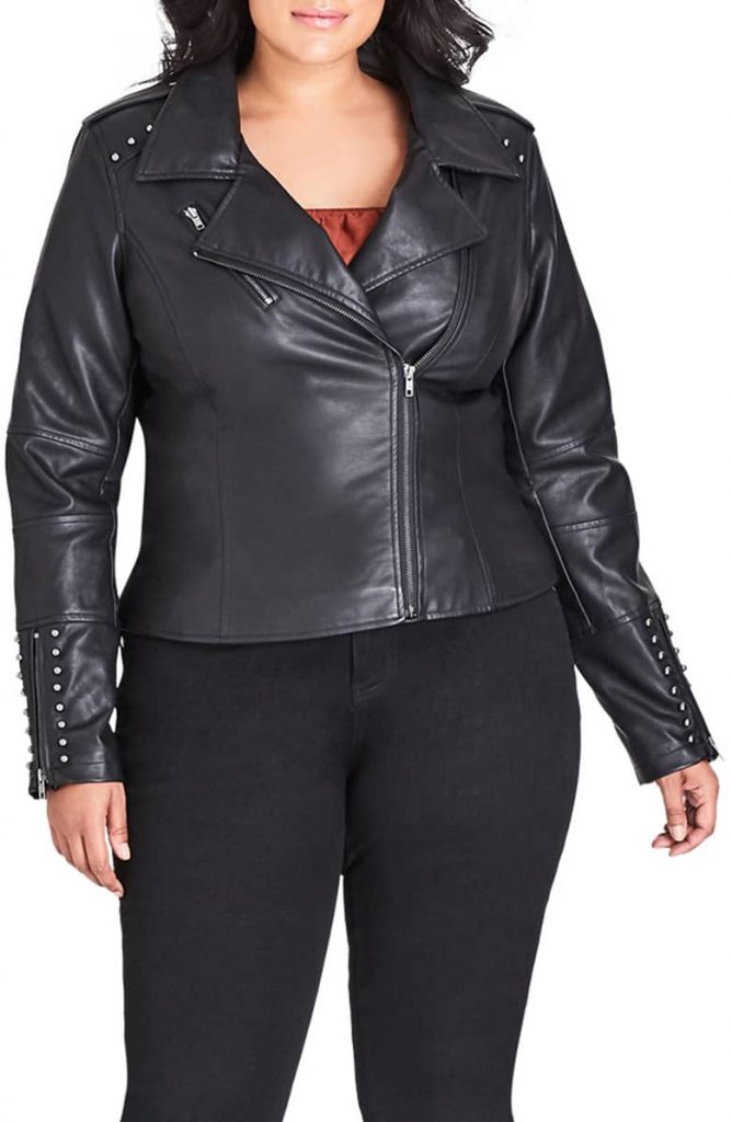 Plus Size Biker Jackets for Women – Attire Plus Size