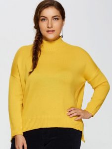 Turtleneck Sweaters Plus Size