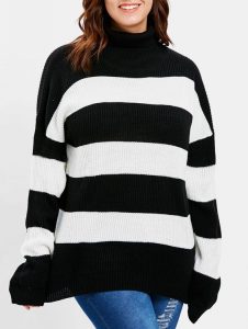 Women's Plus Size Turtleneck Sweaters