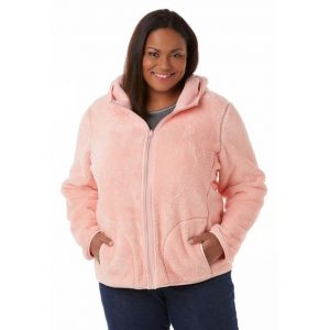 Women's Plus Sized Fleece Jacket