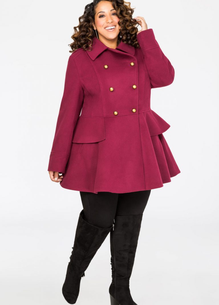 Plus Size Swing Coats and Jackets – Attire Plus Size