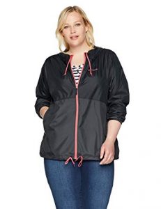 Womens Windproof Jacket In Plus Size