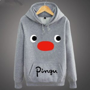 Cute Penguin Hoodie For Plus Size