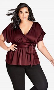 Dressy Tops For Wedding in Plus Size