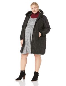 Maternity Plus Size Puffer Coat