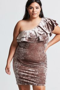 Over Sized Crushed Velvet Dress