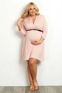 Over Sized Maternity Formal Dress