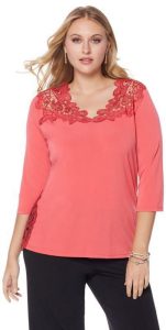 Plus Size Evening & Party Tops