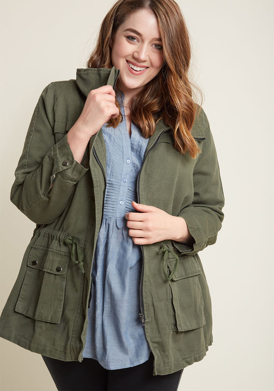 Plus Size Military Jackets & Coats – Attire Plus Size