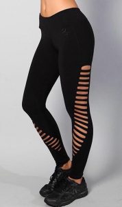 Ripped Leggings For Plus Size