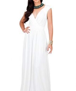 Short Sleeve Simple White Dress 4X