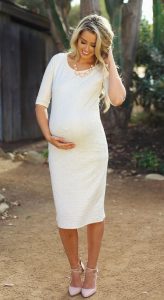 Women Plus Size Maternity Dress