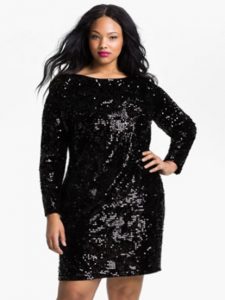 Black Party Dress For XL