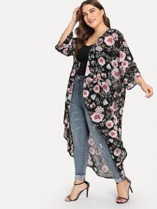 Extra Large Floral Kimono
