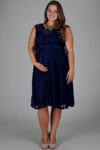 Lace Maternity Dress Plus Size
