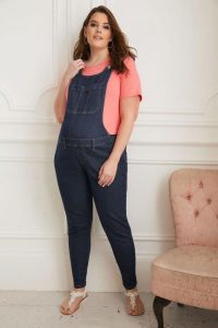 Plus Size Maternity Dungarees
