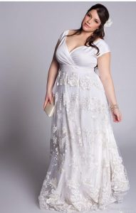 Wedding Lace Dress For Oversized
