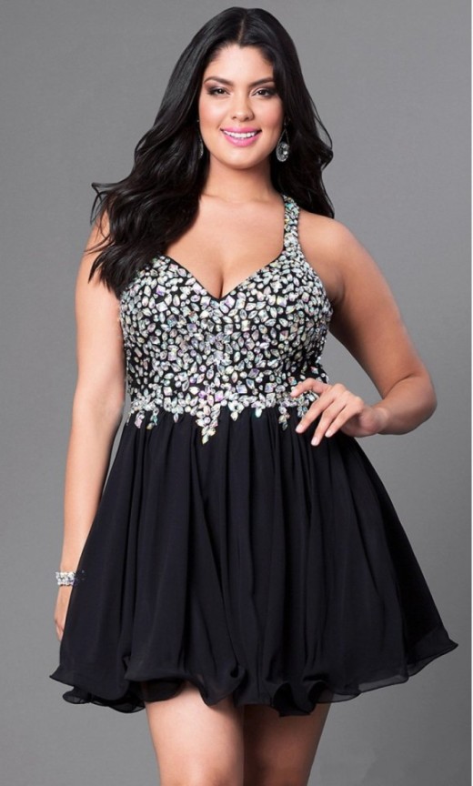 Plus Size Homecoming Dresses with 100 Dollars | Attire Plus Size