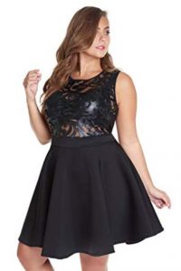 Black Plus Size Holiday Party Dresses