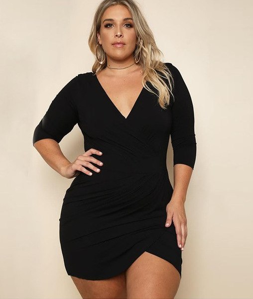 Black Sheath Dress Plus Size – Attire Plus Size