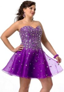 Homecoming Dress For Plus Size