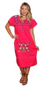 Over Sized Embroidered Dress