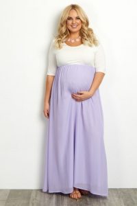 Plus Size Maternity Dress