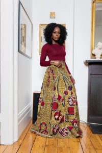African Printed Women Skirt