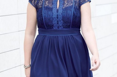Fit And Flare Cocktail Dress Plus Size