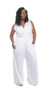 Plus Size All White Jumpsuits
