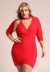 Plus Size Night Out Bodycon Dress