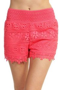 Plus Sized Crochet Shorts
